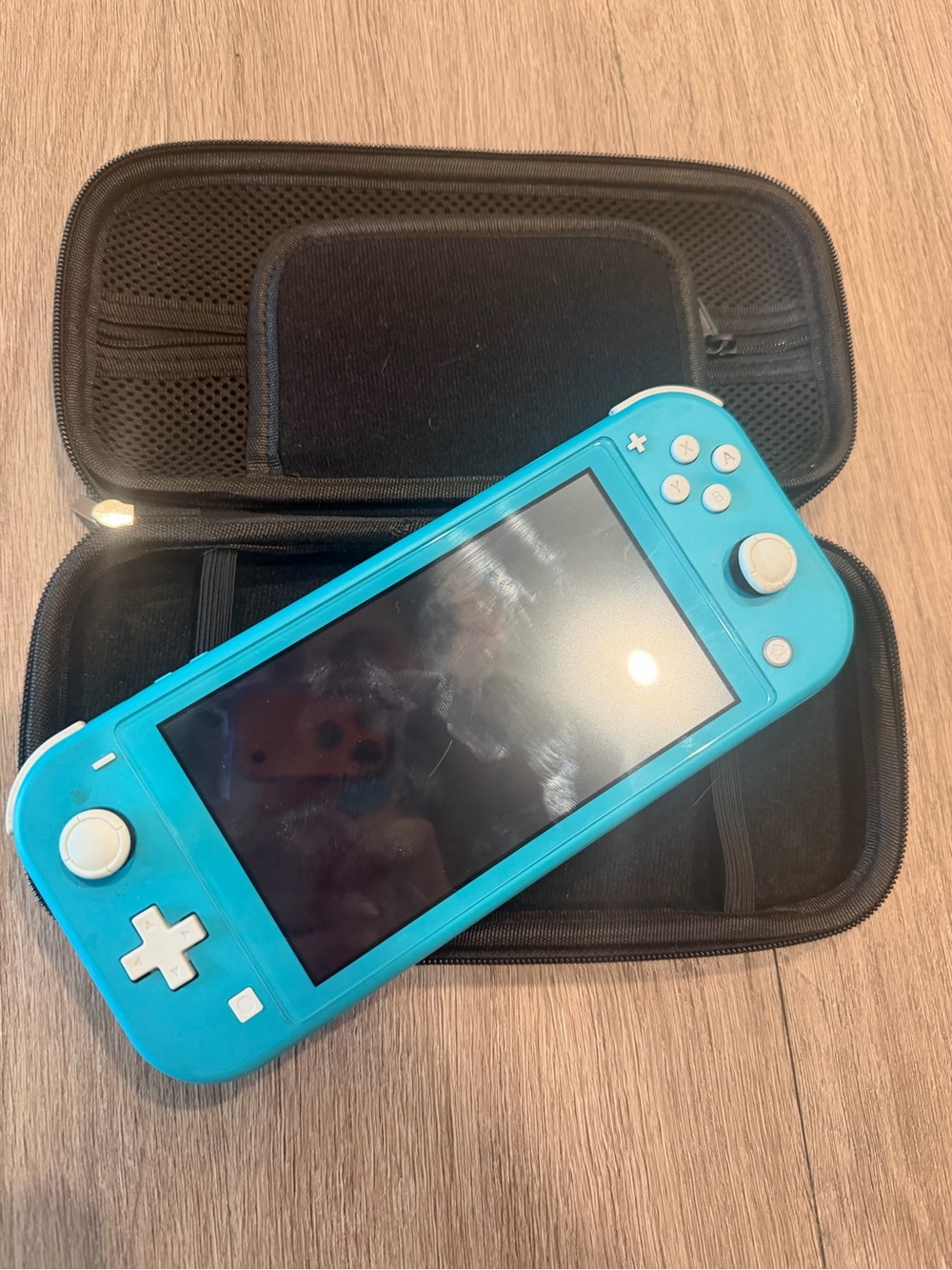 Nintendo Switch Lite Blue Handheld Console & Case